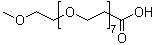4,7,10,13,16,19,22,25-Octaoxahexacosanoic acid molecular structure (CAS 1093647-41-6)