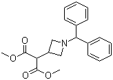 2-[1-(Diphenylmethyl)-3-azetidinyl]propanedioic acid 1,3-dimethyl ester molecular structure (CAS 1093758-71-4)