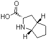 2-Azabicyclo[3.3.0]octane-3-carboxylic acid molecular structure (CAS 109428-53-7)