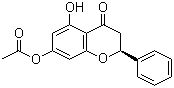 structure of CAS# 109592-60-1, Pinocembrin 7-acetate