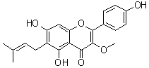 结构式 CAS# 109605-79-0, 黄宝石羽扇豆素