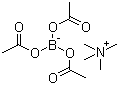 结构式 CAS# 109704-53-2, 四甲基三乙酰氧硼氢化铵