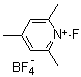 1-Fluoro-2,4,6-trimethylpyridinium tetrafluoroborate molecular structure (CAS 109705-14-8)