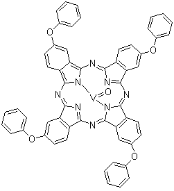 Vanadyl 2,9,16,23-tetraphenoxy-29H,31H-phthalocyanine molecular structure (CAS 109738-21-8)