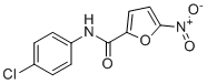 N-(4-chlorophenyl)-5-nitrofuran-2-carboxamide molecular structure (CAS 109844-92-0)