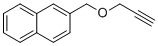 (2-Naphthylmethyl)propargyl ether molecular structure (CAS 109930-24-7)