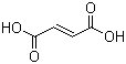 Fumaric acid molecular structure (CAS 110-17-8)