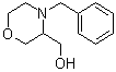 结构式 CAS# 110167-20-9, 4-苄基-3-吗啉甲醇
