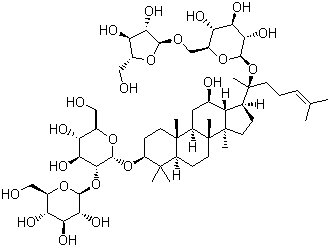 Ginsenoside Rc molecular structure (CAS 11021-14-0)