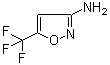 5-(Trifluoromethyl)-3-isoxazolamine molecular structure (CAS 110234-43-0)