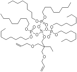 Titanate Coupling Agent TCA-L12 molecular structure (CAS 110438-25-0)