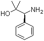 (1S)-1-Amino-2-methyl-1-phenylpropan-2-ol molecular structure (CAS 110480-86-9)