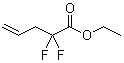 2,2-二氟-4-戊烯酸乙酯分子结构 (CAS 110482-96-7)