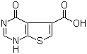 1,4-Dihydro-4-oxothieno[2,3-d]pyrimidine-5-carboxylic acid molecular structure (CAS 1104926-91-1)
