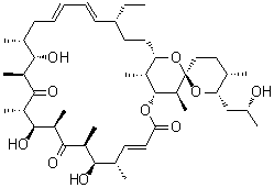 结构式 CAS# 11052-72-5, (-)-寡霉素 C