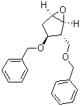 (1S,2R,3S,5R)-3-(Phenylmethoxy)-2-[(phenylmethoxy)methyl]-6-oxabicyclo[3.1.0]hexane molecular structure (CAS 110567-22-1)