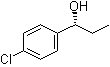 structure of CAS# 110611-21-7, (alphaR)-4-Chloro-alpha-ethylbenzenemethanol;(+)-(alphaR)-4-Chloro-alpha-ethylbenzenemethanol; (R)-1-(4-Chlorophenyl)-1-propanol; (R)-1-(p-Chlorophenyl)propan-1-ol