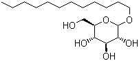 Lauryl polyglucose molecular structure (CAS 110615-47-9)