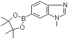 1-Methyl-1H-benzimidazole-6-boronic acid pinacol ester molecular structure (CAS 1107627-01-9)