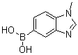 structure of CAS# 1107627-21-3, 1-Methylbenzimidazol-5-ylboronic acid;B-(1-Methyl-1H-benzimidazol-5-yl)boronic acid; (1-Methyl-1H-benzimidazol-5-yl)boronic acid