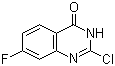 2-氯-4-氧代-7-氟喹唑啉分子结构 (CAS 1107694-77-8)