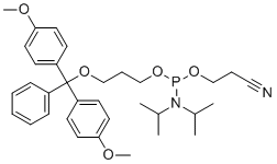 Spacer Phosphoramidite C3 molecular structure (CAS 110894-23-0)