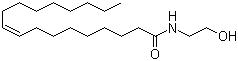 structure of CAS# 111-58-0, N-Oleoylethanolamine;N-(2-Hydroxyethyl)oleamide; N-(cis-9-Octadecenoyl)ethanolamine; OEA