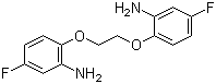 2,2'-[1,2-Ethanediylbis(oxy)]bis[5-fluorobenzenamine] molecular structure (CAS 111040-95-0)