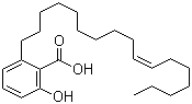 Ginkgolic acid 17:1 molecular structure (CAS 111047-30-4)