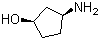 (1R,3S)-3-Aminocyclopentanol molecular structure (CAS 1110772-05-8)
