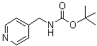 [(Pyridin-4-yl)methyl]carbamic acid tert-butyl ester molecular structure (CAS 111080-65-0)