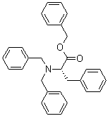 Benzyl N,N-dibenzyl-L-phenylalaninate molecular structure (CAS 111138-83-1)