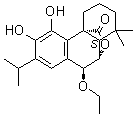 迷迭香酚-7-乙基醚分子结构 (CAS 111200-01-2)