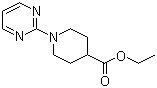 Ethyl 1-pyrimidin-2-ylpiperidine-4-carboxylate molecular structure (CAS 111247-60-0)
