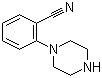 structure of CAS# 111373-03-6, 1-(2-Cyanophenyl)piperazine