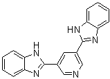 2,2'-(3,5-Pyridinediyl)bis[1H-benzimidazole] molecular structure (CAS 111397-62-7)