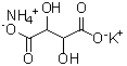 酒石酸钾铵分子结构 (CAS 1114-14-3)