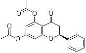Pinocembrin diacetate molecular structure (CAS 111441-88-4)