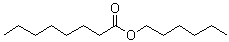 结构式 CAS# 1117-55-1, 辛酸己酯