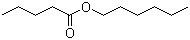 Hexyl valerate molecular structure (CAS 1117-59-5)