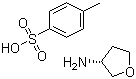 (R)-(+)-Tetrahydro-3-furylamine p-toluenesulfonate salt molecular structure (CAS 111769-27-8)