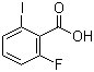2-Fluoro-6-iodobenzoic acid molecular structure (CAS 111771-08-5)