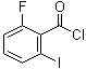 2-Fluoro-6-iodobenzoyl chloride molecular structure (CAS 111771-12-1)