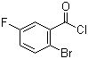2-Bromo-5-fluorobenzoyl chloride molecular structure (CAS 111771-13-2)