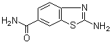 2-Amino-6-benzothiazolecarboxamide molecular structure (CAS 111962-90-4)
