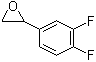 structure of CAS# 111991-13-0, 2-(3,4-Difluorophenyl)oxirane;(3,4-Difluorophenyl)oxirane