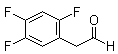 2,4,5-Trifluorobenzeneacetaldehyde molecular structure (CAS 111991-20-9)