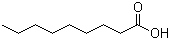 Nonanoic acid molecular structure (CAS 112-05-0)