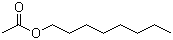 Octyl acetate molecular structure (CAS 112-14-1)