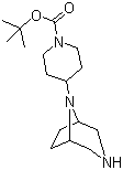 4-(3,8-Diazabicyclo[3.2.1]oct-8-yl)-1-piperidinecarboxylic acid 1,1-dimethylethyl ester molecular structure (CAS 1120214-86-9)